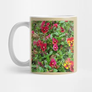 colorful flowers Mug